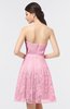 ColsBM Alaya Begonia Pink Sexy A-line Strapless Sleeveless Zip up Bow Sweet 16 Dresses