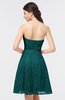 ColsBM Alaya Blue Green Sexy A-line Strapless Sleeveless Zip up Bow Sweet 16 Dresses