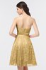 ColsBM Alaya Gold Sexy A-line Strapless Sleeveless Zip up Bow Sweet 16 Dresses