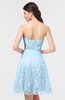 ColsBM Alaya Ice Blue Sexy A-line Strapless Sleeveless Zip up Bow Sweet 16 Dresses
