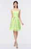 ColsBM Alaya Lime Green Sexy A-line Strapless Sleeveless Zip up Bow Sweet 16 Dresses