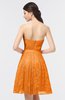 ColsBM Alaya Orange Sexy A-line Strapless Sleeveless Zip up Bow Sweet 16 Dresses