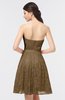 ColsBM Alaya Sepia Sexy A-line Strapless Sleeveless Zip up Bow Sweet 16 Dresses