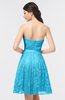 ColsBM Alaya Turquoise Sexy A-line Strapless Sleeveless Zip up Bow Sweet 16 Dresses