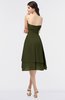 ColsBM Alondra Beech Gorgeous A-line Strapless Zip up Knee Length Plainness Bridesmaid Dresses