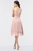 ColsBM Alondra Dusty Rose Gorgeous A-line Strapless Zip up Knee Length Plainness Bridesmaid Dresses