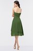 ColsBM Alondra Garden Green Gorgeous A-line Strapless Zip up Knee Length Plainness Bridesmaid Dresses