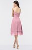 ColsBM Alondra Rosebloom Gorgeous A-line Strapless Zip up Knee Length Plainness Bridesmaid Dresses