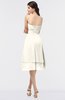 ColsBM Alondra Whisper White Gorgeous A-line Strapless Zip up Knee Length Plainness Bridesmaid Dresses
