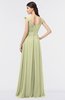 ColsBM Heidi Anise Flower Elegant A-line Square Sleeveless Lace Bridesmaid Dresses