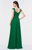 ColsBM Heidi Green Elegant A-line Square Sleeveless Lace Bridesmaid Dresses