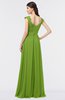ColsBM Heidi Greenery Elegant A-line Square Sleeveless Lace Bridesmaid Dresses