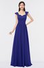 ColsBM Heidi Spectrum Blue Elegant A-line Square Sleeveless Lace Bridesmaid Dresses