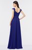 ColsBM Heidi Spectrum Blue Elegant A-line Square Sleeveless Lace Bridesmaid Dresses