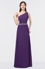 ColsBM Brooklyn Dark Purple Elegant A-line Asymmetric Neckline Sleeveless Floor Length Bridesmaid Dresses