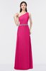 ColsBM Brooklyn Fandango Pink Elegant A-line Asymmetric Neckline Sleeveless Floor Length Bridesmaid Dresses