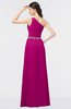 ColsBM Brooklyn Hot Pink Elegant A-line Asymmetric Neckline Sleeveless Floor Length Bridesmaid Dresses