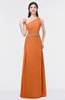 ColsBM Brooklyn Mango Elegant A-line Asymmetric Neckline Sleeveless Floor Length Bridesmaid Dresses