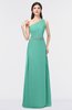 ColsBM Brooklyn Mint Green Elegant A-line Asymmetric Neckline Sleeveless Floor Length Bridesmaid Dresses