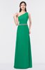 ColsBM Brooklyn Sea Green Elegant A-line Asymmetric Neckline Sleeveless Floor Length Bridesmaid Dresses