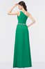 ColsBM Brooklyn Sea Green Elegant A-line Asymmetric Neckline Sleeveless Floor Length Bridesmaid Dresses