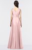 ColsBM Jocelyn Veiled Rose Elegant A-line V-neck Zip up Floor Length Appliques Bridesmaid Dresses