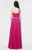 ColsBM Anabella Beetroot Purple Modern A-line Asymmetric Neckline Zip up Floor Length Bridesmaid Dresses