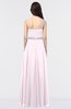 ColsBM Anabella Blush Modern A-line Asymmetric Neckline Zip up Floor Length Bridesmaid Dresses