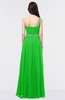 ColsBM Anabella Classic Green Modern A-line Asymmetric Neckline Zip up Floor Length Bridesmaid Dresses