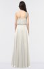ColsBM Anabella Off White Modern A-line Asymmetric Neckline Zip up Floor Length Bridesmaid Dresses
