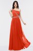 ColsBM Anabella Persimmon Modern A-line Asymmetric Neckline Zip up Floor Length Bridesmaid Dresses
