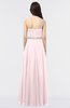 ColsBM Anabella Petal Pink Modern A-line Asymmetric Neckline Zip up Floor Length Bridesmaid Dresses