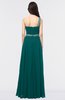 ColsBM Anabella Shaded Spruce Modern A-line Asymmetric Neckline Zip up Floor Length Bridesmaid Dresses