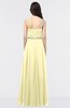 ColsBM Anabella Soft Yellow Modern A-line Asymmetric Neckline Zip up Floor Length Bridesmaid Dresses