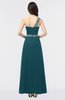 ColsBM Gemma Blue Green Mature A-line Sleeveless Asymmetric Appliques Bridesmaid Dresses