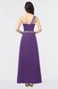 ColsBM Gemma Dark Purple Mature A-line Sleeveless Asymmetric Appliques Bridesmaid Dresses