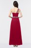 ColsBM Gemma Dark Red Mature A-line Sleeveless Asymmetric Appliques Bridesmaid Dresses