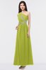 ColsBM Gemma Green Oasis Mature A-line Sleeveless Asymmetric Appliques Bridesmaid Dresses
