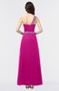 ColsBM Gemma Hot Pink Mature A-line Sleeveless Asymmetric Appliques Bridesmaid Dresses