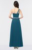 ColsBM Gemma Moroccan Blue Mature A-line Sleeveless Asymmetric Appliques Bridesmaid Dresses