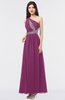 ColsBM Gemma Raspberry Mature A-line Sleeveless Asymmetric Appliques Bridesmaid Dresses