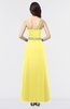 ColsBM Gemma Yellow Iris Mature A-line Sleeveless Asymmetric Appliques Bridesmaid Dresses
