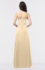 ColsBM Elena Apricot Gelato Elegant A-line Strapless Criss-cross Straps Floor Length Appliques Bridesmaid Dresses