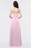 ColsBM Elena Baby Pink Elegant A-line Strapless Criss-cross Straps Floor Length Appliques Bridesmaid Dresses
