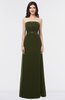 ColsBM Elena Beech Elegant A-line Strapless Criss-cross Straps Floor Length Appliques Bridesmaid Dresses