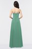ColsBM Elena Beryl Green Elegant A-line Strapless Criss-cross Straps Floor Length Appliques Bridesmaid Dresses