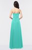 ColsBM Elena Blue Turquoise Elegant A-line Strapless Criss-cross Straps Floor Length Appliques Bridesmaid Dresses