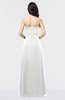ColsBM Elena Cloud White Elegant A-line Strapless Criss-cross Straps Floor Length Appliques Bridesmaid Dresses