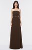 ColsBM Elena Copper Elegant A-line Strapless Criss-cross Straps Floor Length Appliques Bridesmaid Dresses