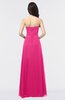 ColsBM Elena Fandango Pink Elegant A-line Strapless Criss-cross Straps Floor Length Appliques Bridesmaid Dresses